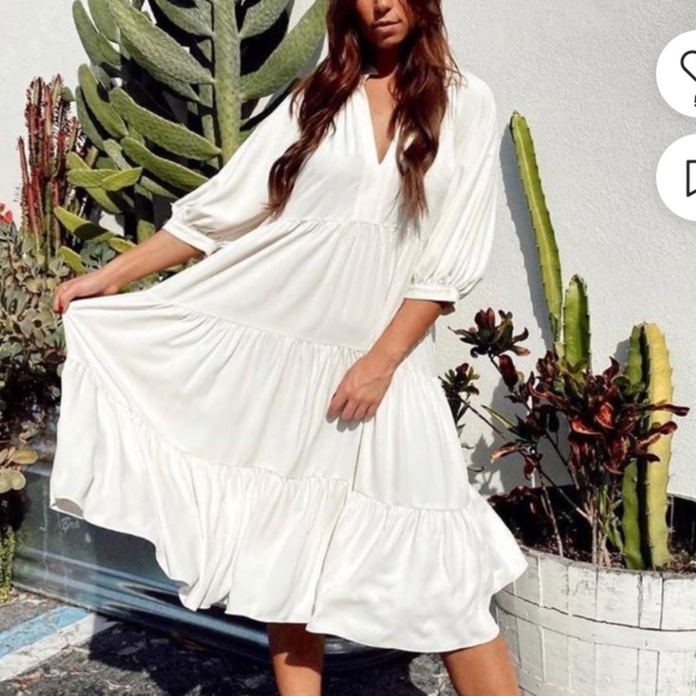 Amanda Uprichard Tiered Dress size S